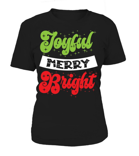 Joyful Merry Bright Women's T-Shirt
