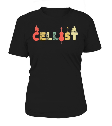 Retro Cello Vintage Cellist Violoncello Women's T-Shirt