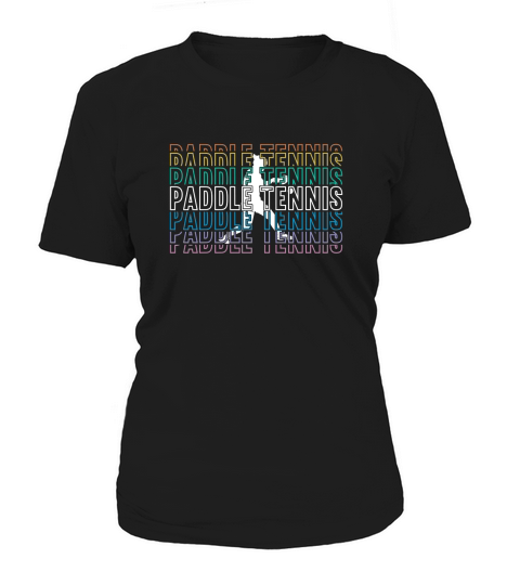 Vintage Retro Paddle Tennis 02 Women's T-Shirt