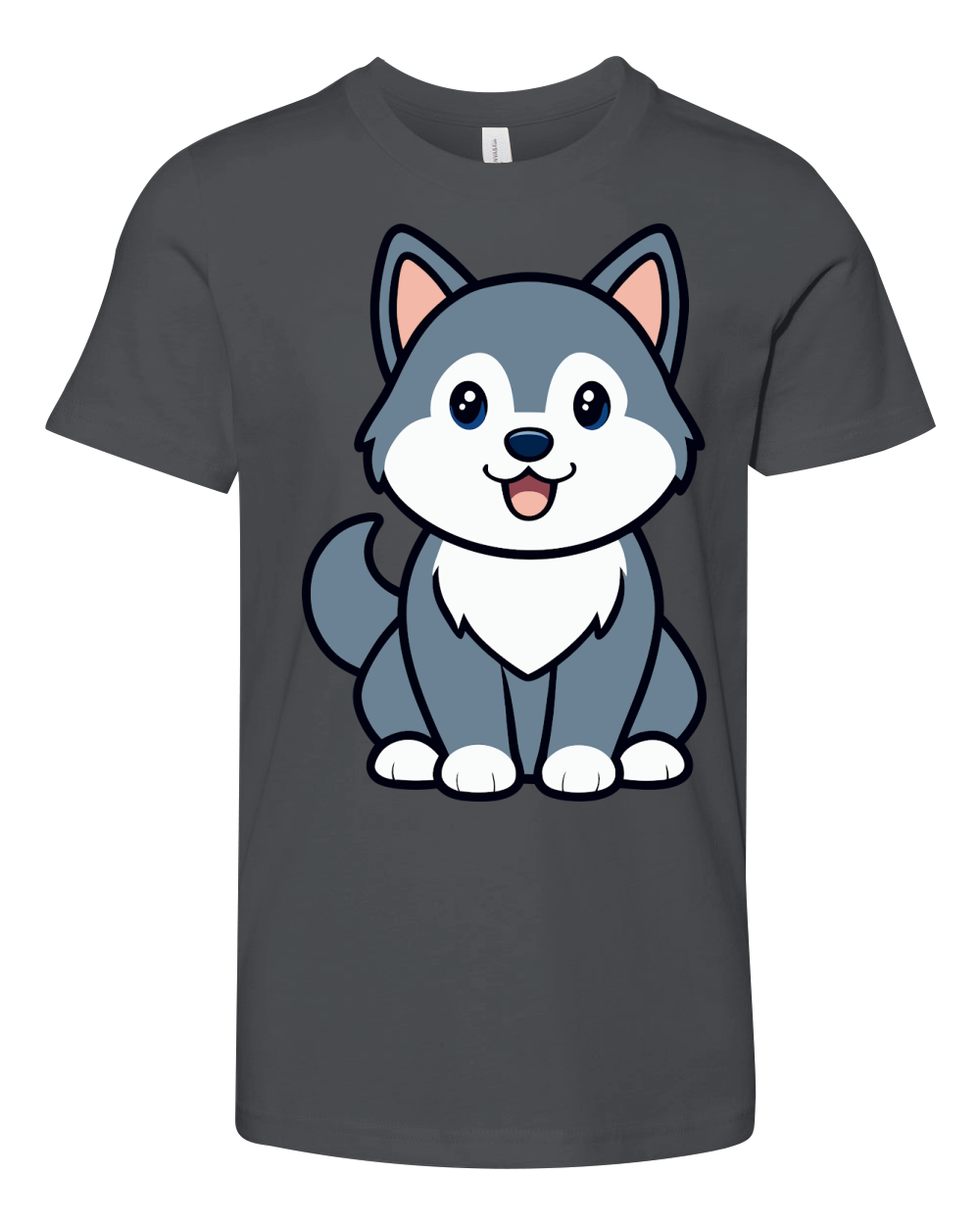 Alaskan Malamute 02 Youth Unisex Jersey Tee
