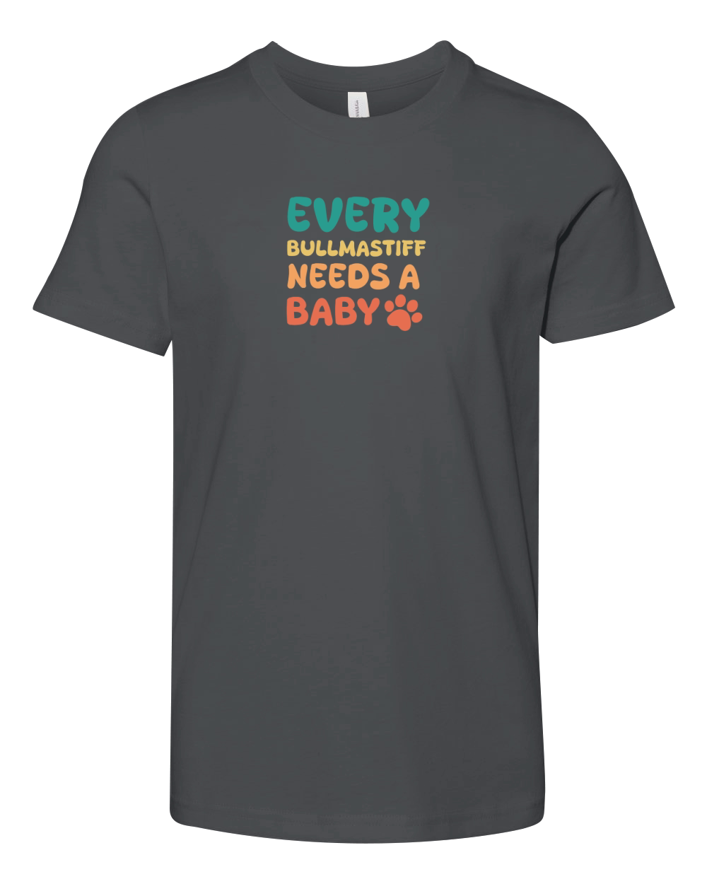 Every Bullmastiff Needs A Baby Youth Unisex Jersey Tee