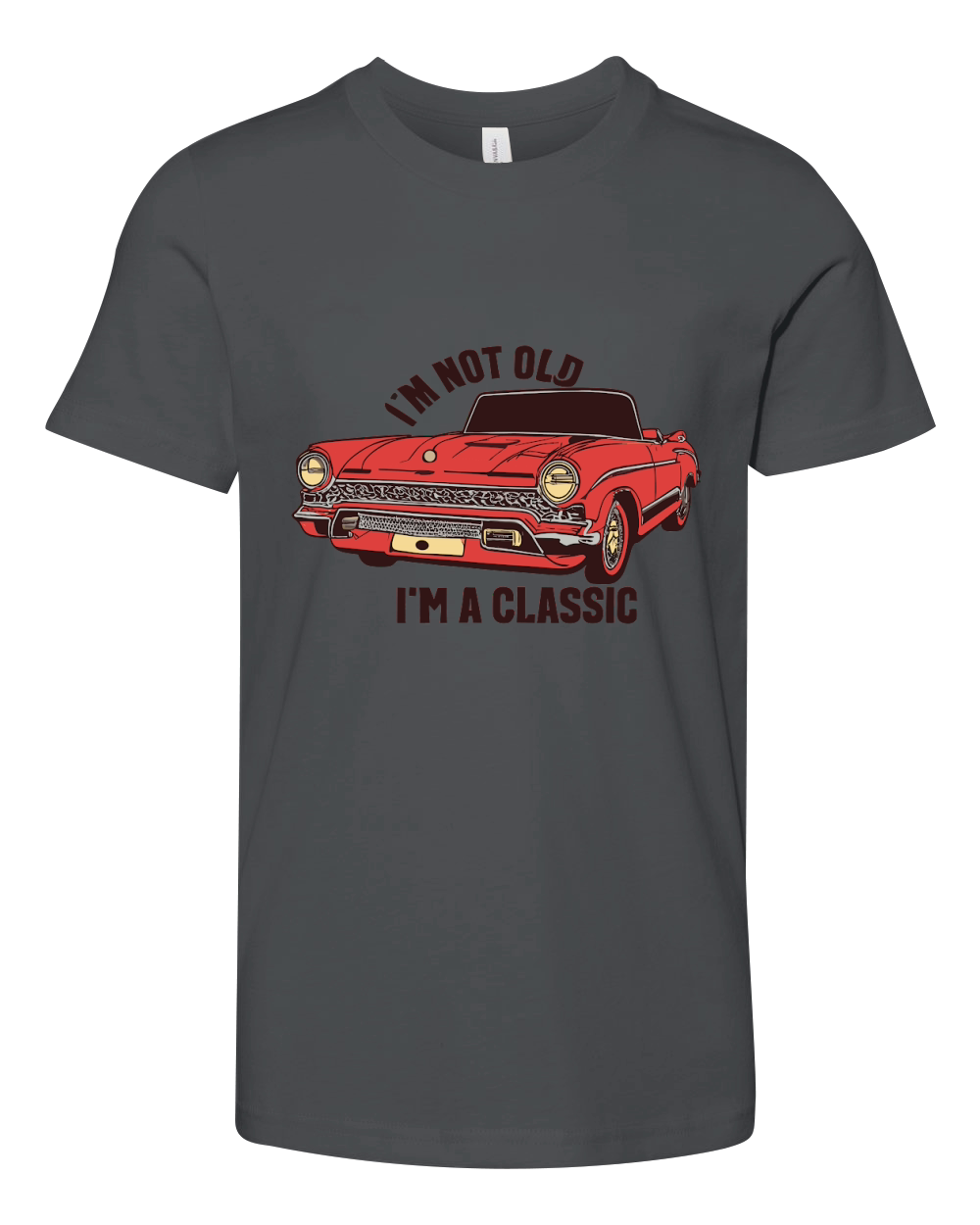 Im not old Im a classic 8 Youth Unisex Jersey Tee