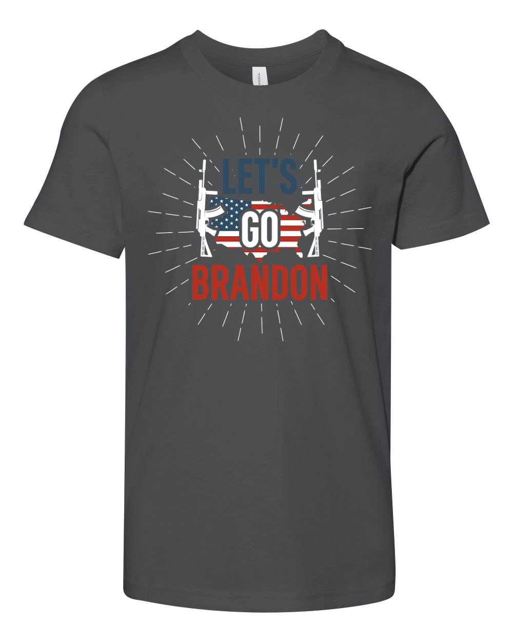 Lets go brandon veterans Youth Unisex Jersey Tee