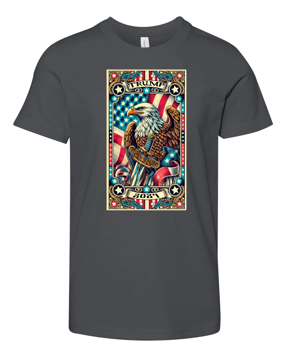 trump Tarot Card 10 Youth Unisex Jersey Tee