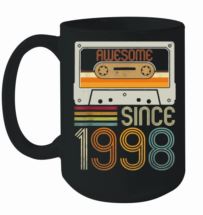 Awesome Since 1998 23rd Birthday Vintage 23 Years Ceramic Mug