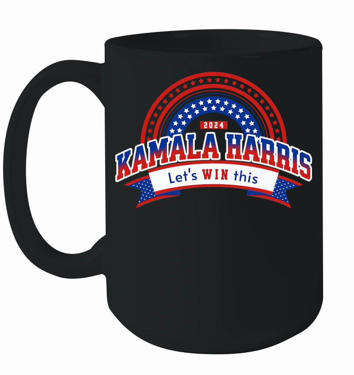 Kamala Harris Lets Win This Ceramic Mug