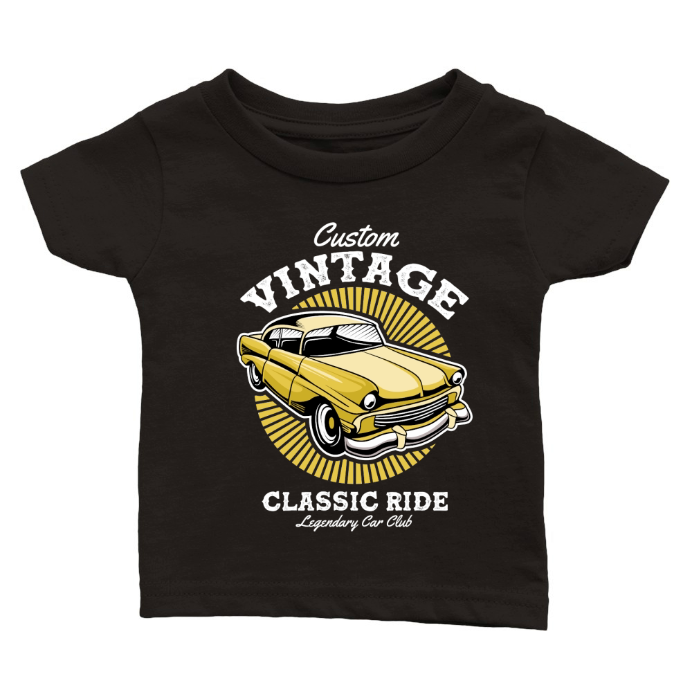 Classic Car Custom Vintage Classic Ride Classic Baby Crewneck T-shirt