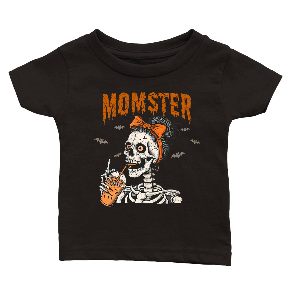 MOMSTER 2 Classic Baby Crewneck T-shirt