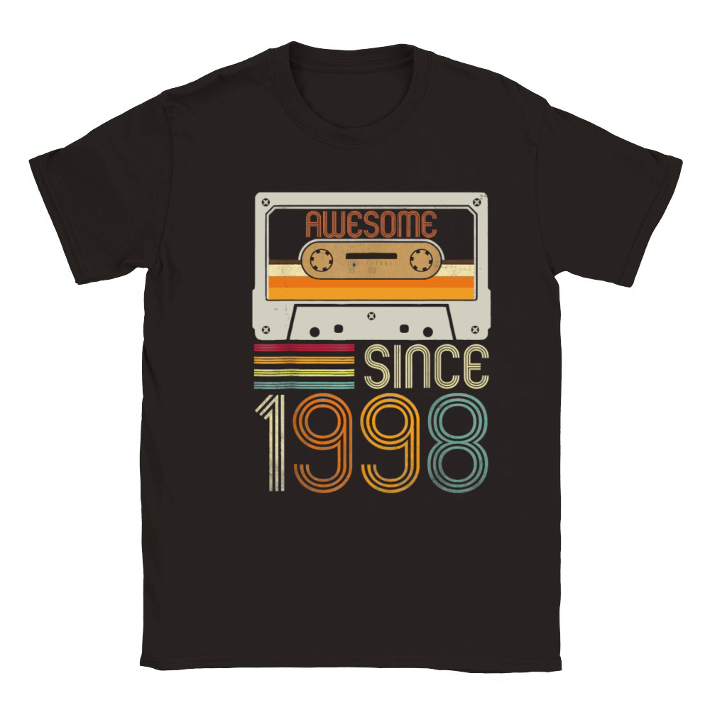 Awesome Since 1998 23rd Birthday Vintage 23 Years Classic Kids Crewneck T-shirt