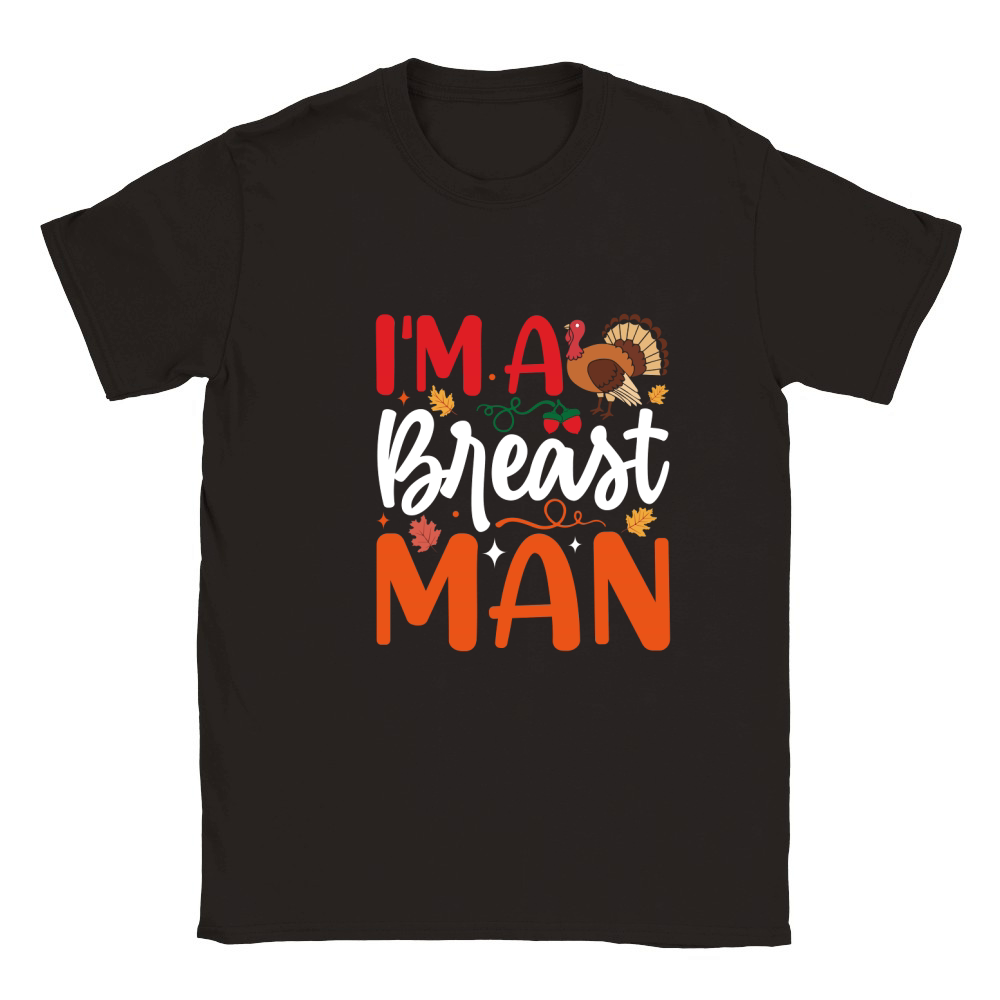 IM A BREAST MAN Classic Kids Crewneck T-shirt