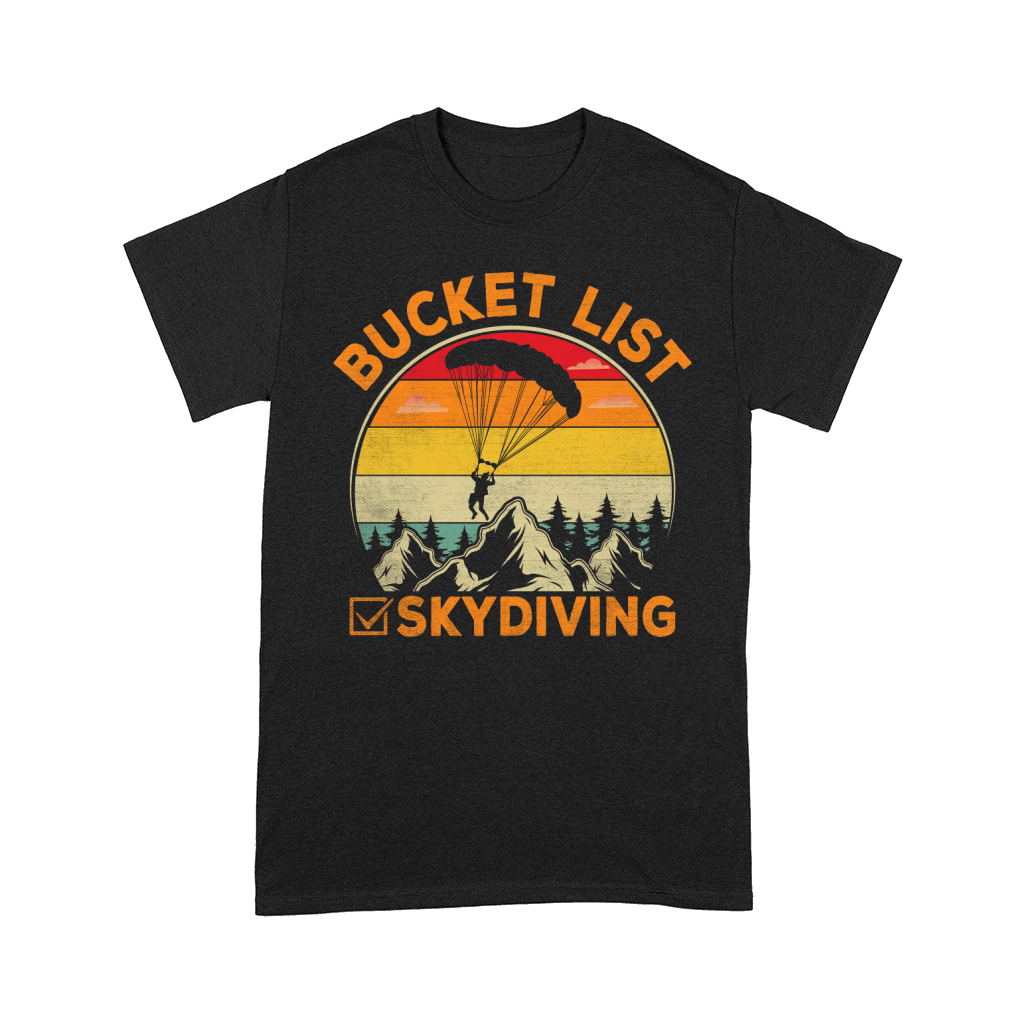 Bucket list skydiving Comfort T-shirt