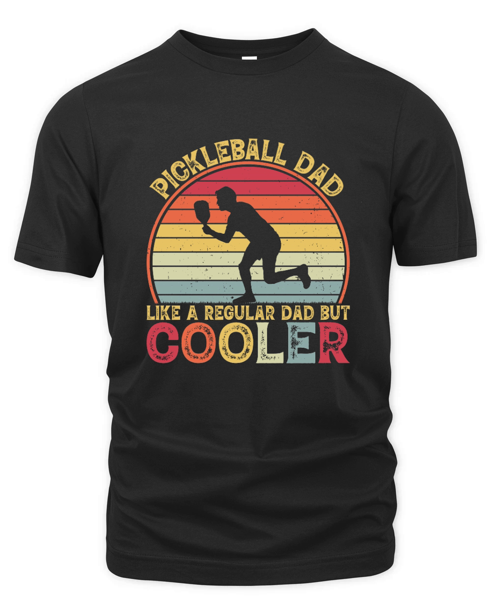 father day Pickleball Dad like a regular dad but cooler Organic Unisex T-shirt