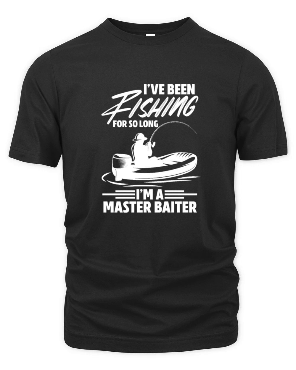 Ive Been Fishing For So Long Im A Master Baiter Organic Unisex T-shirt