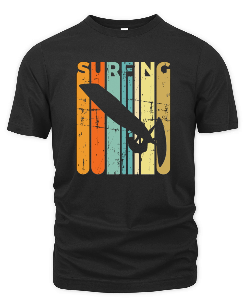 Retro Windsurfing Vintage Surfing Windsurfer Gift Organic Unisex T-shirt