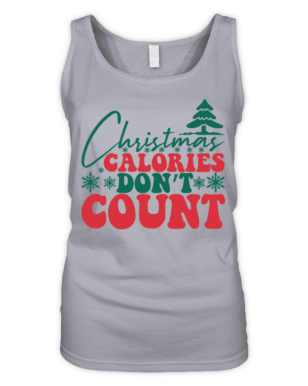 CHRISTMAS CALORIES DONT COUNT 1 Organic Women's Tank Top