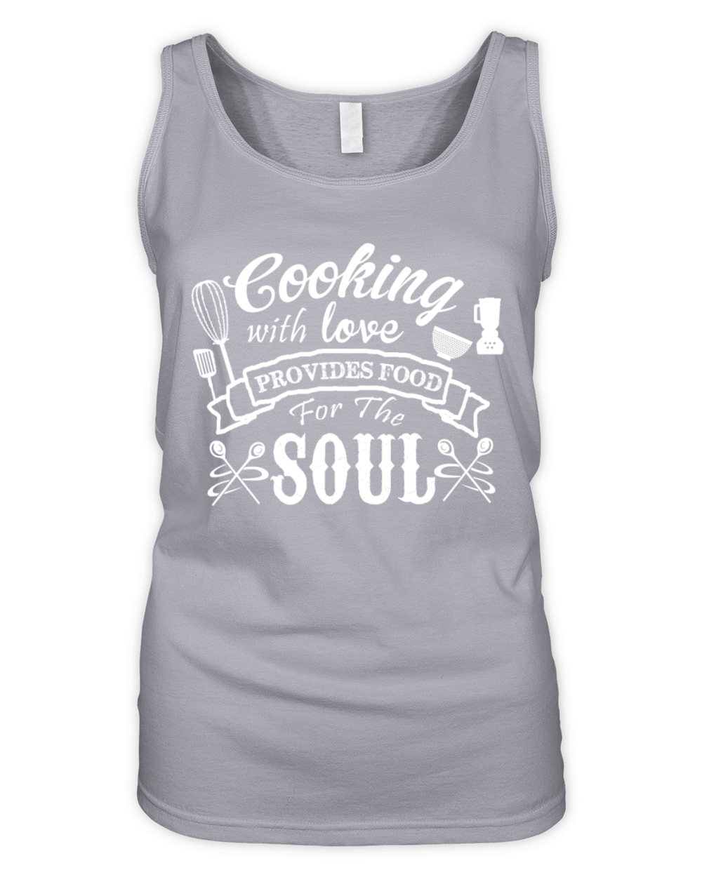 Cooking with love - Provides food for the soul Organic Women's Tank Top