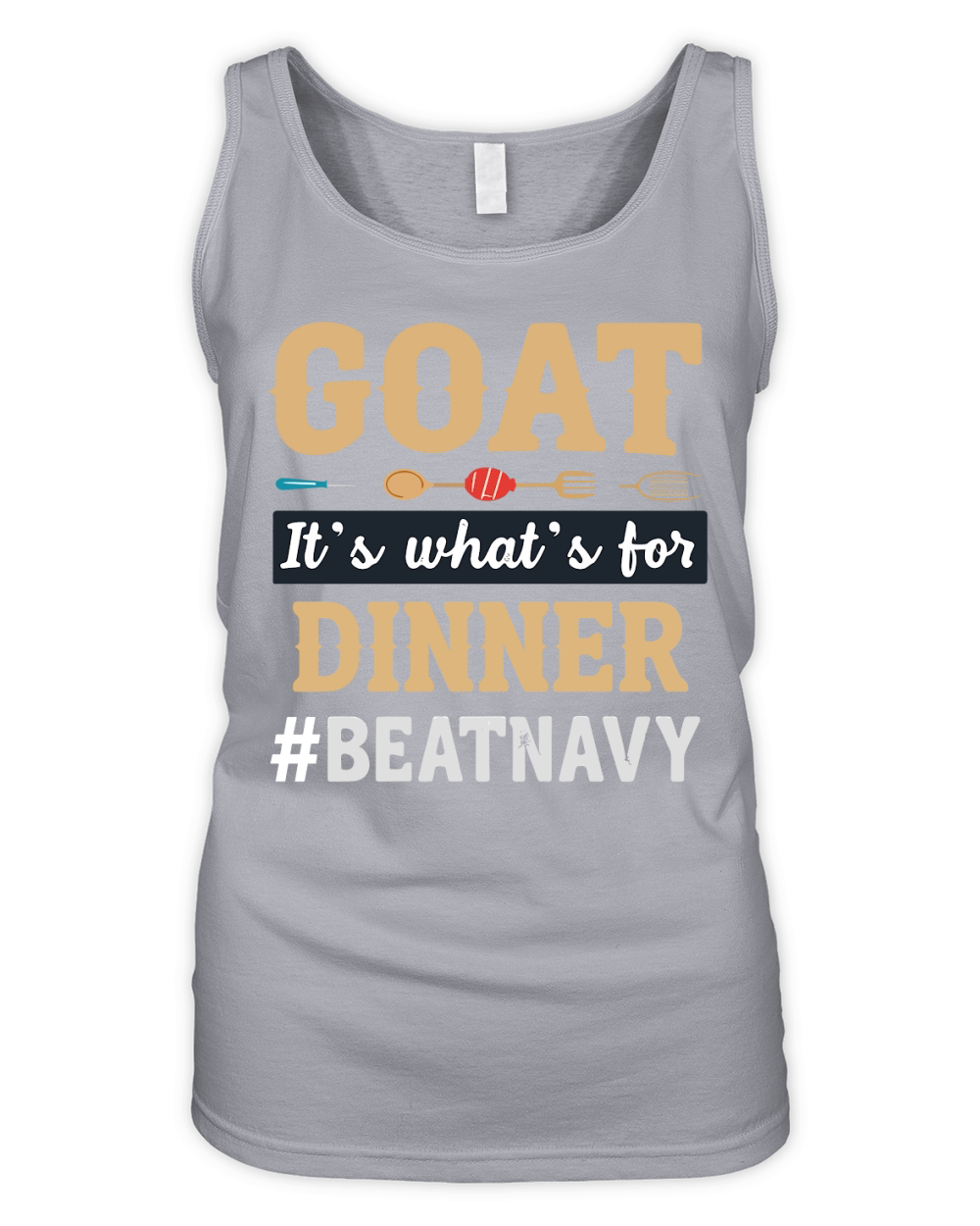 Goat its whats for dinner #beatnavy Organic Women's Tank Top