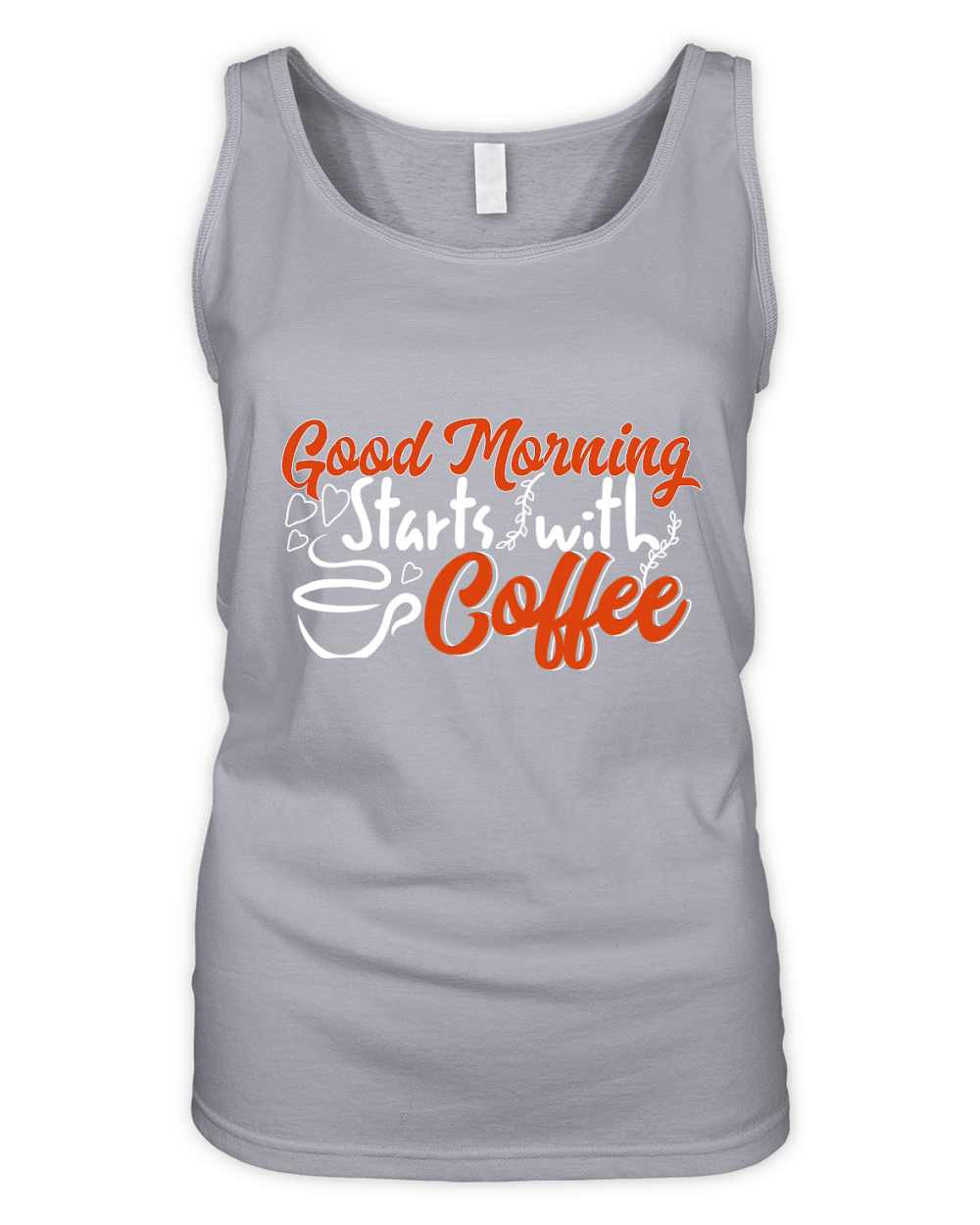good morning with coffee Organic Women's Tank Top