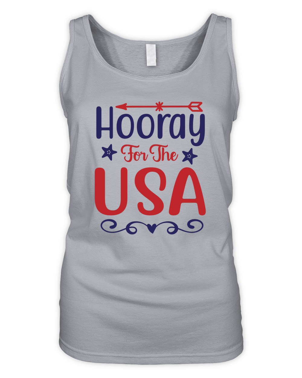 Hooray for the usa Organic Women's Tank Top