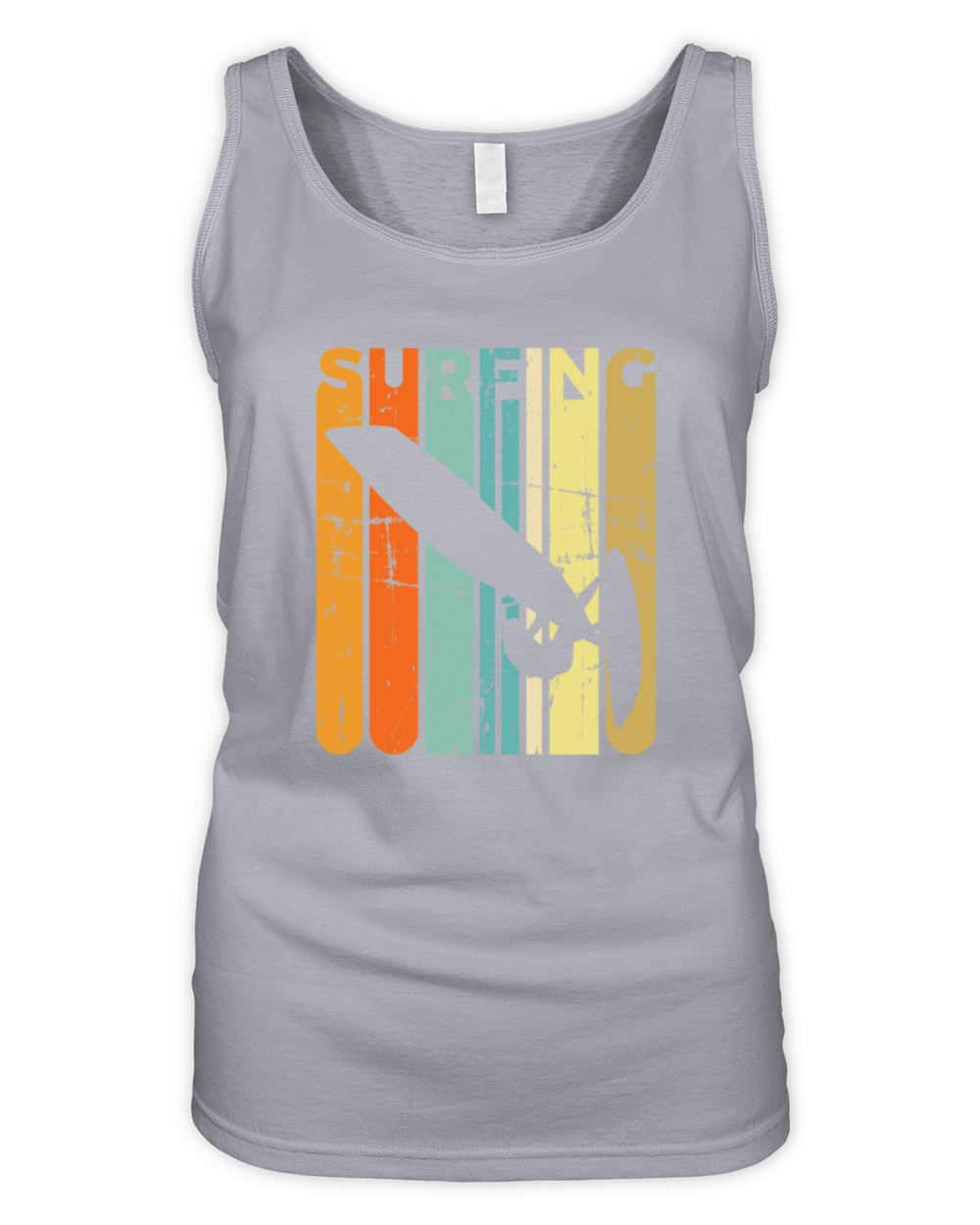 Retro Windsurfing Vintage Surfing Windsurfer Gift Organic Women's Tank Top