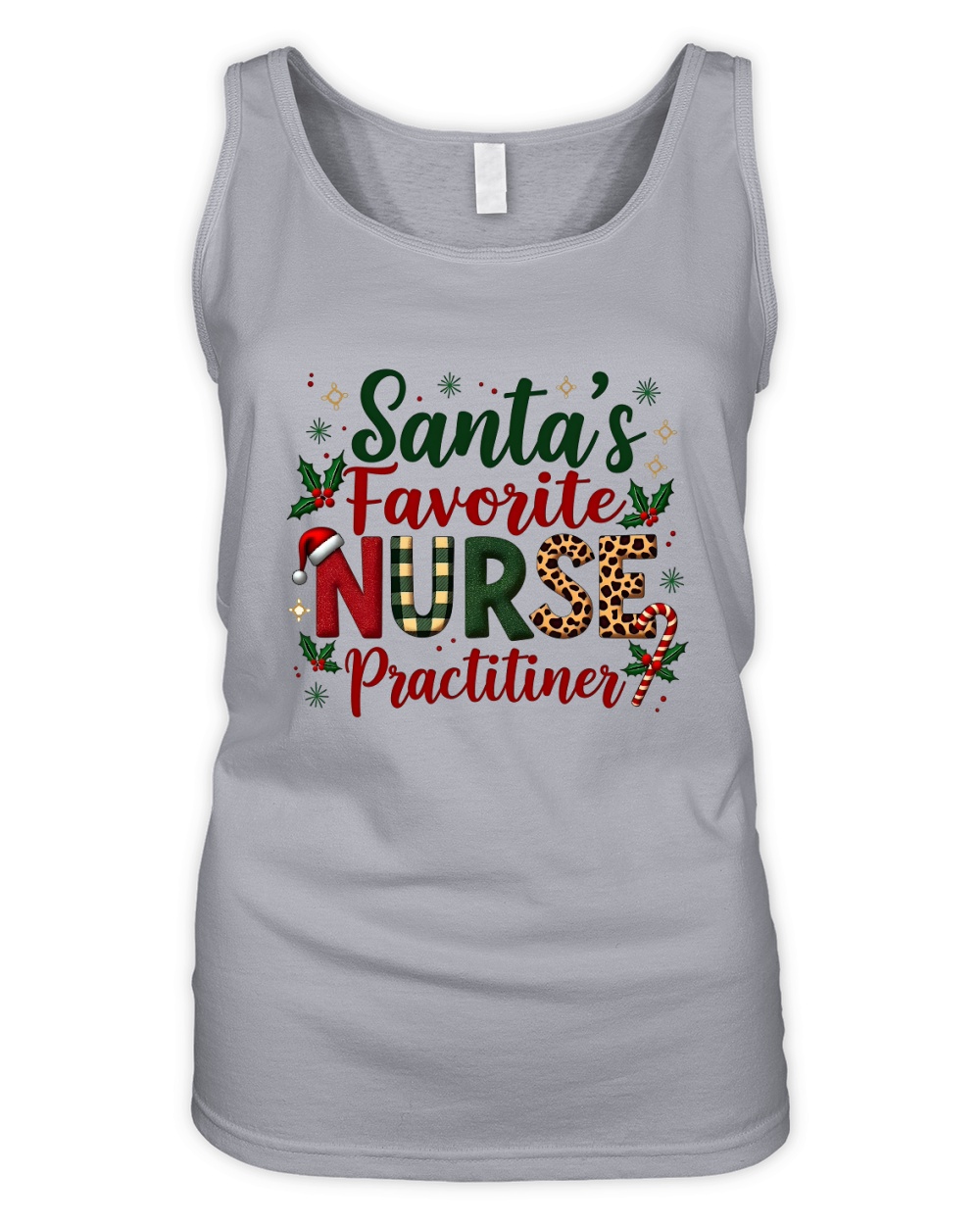 Santas favorite nurse practitiner Organic Women's Tank Top