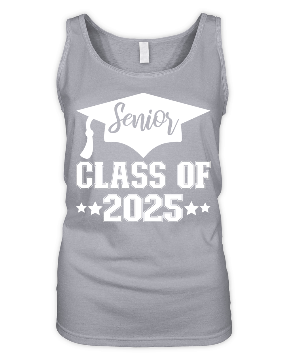 Senior Class of 2025 white Organic Women's Tank Top