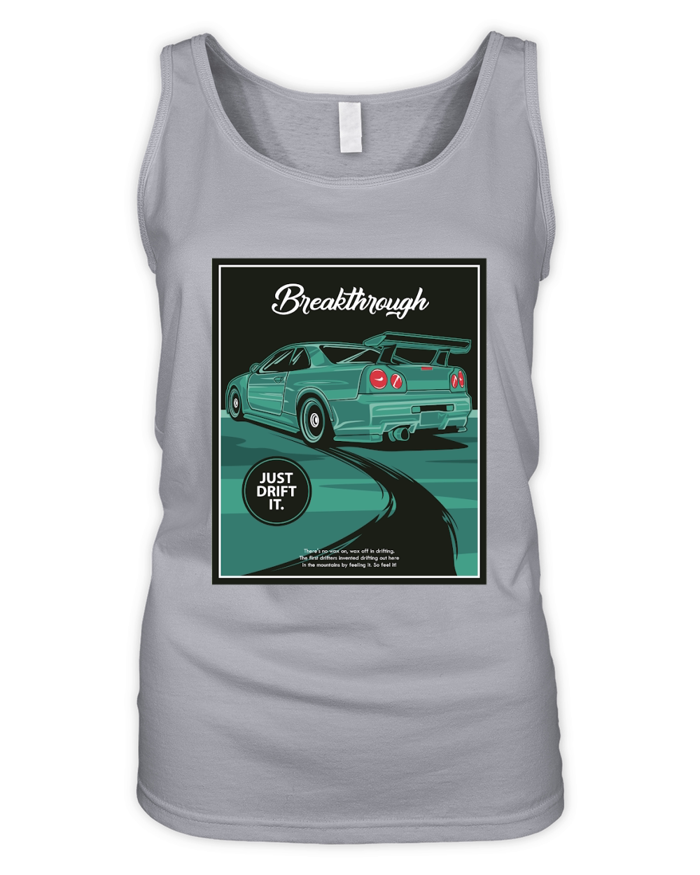 Vintage Car 8 Organic Women's Tank Top