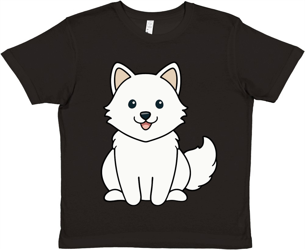 American Eskimo Dog 04 Premium Kids Crewneck T-shirt