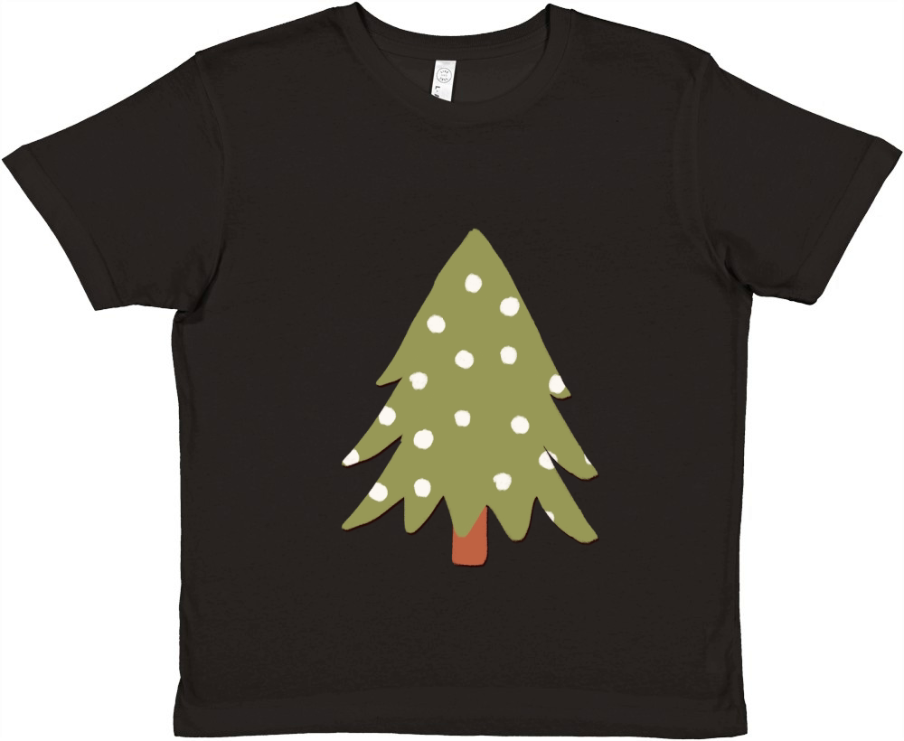 Christmas Tree (4) 1 Premium Kids Crewneck T-shirt