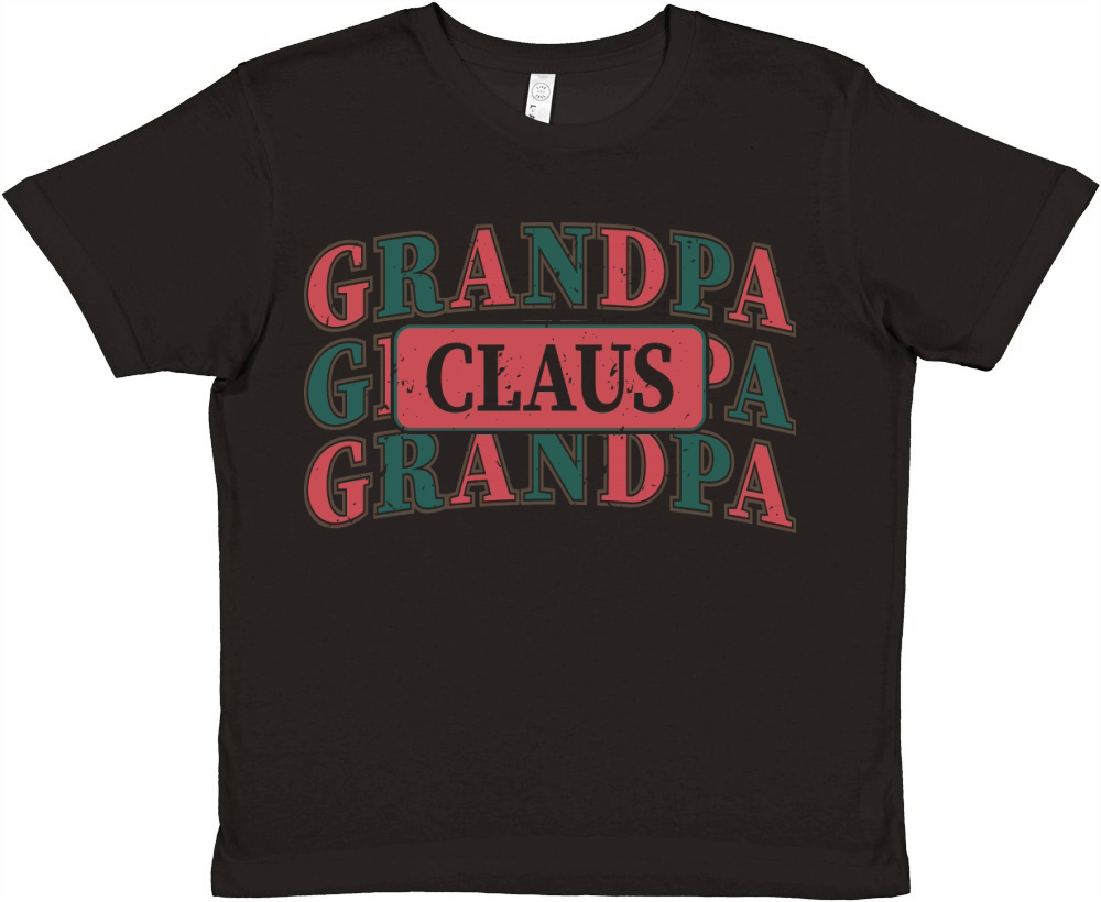 Grandpa Claus 3 Premium Kids Crewneck T-shirt