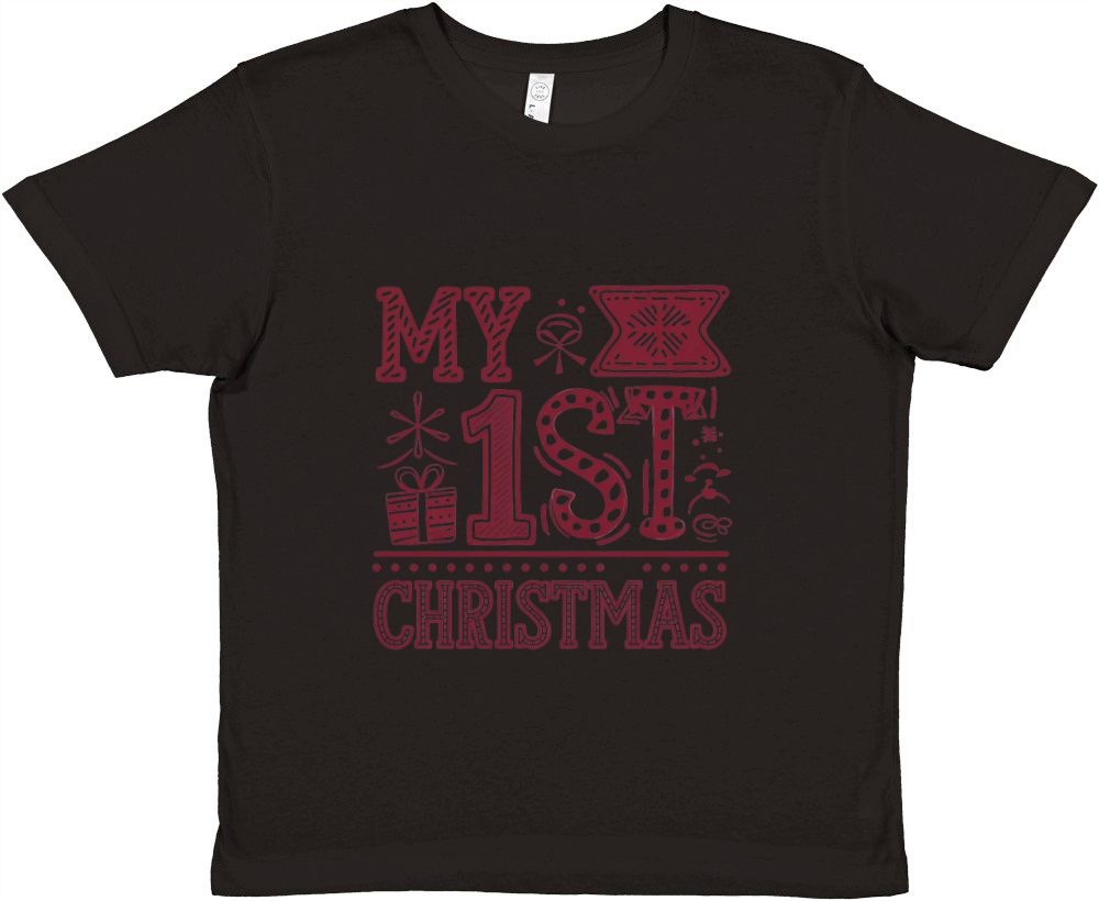 my 1st christmas 7 Premium Kids Crewneck T-shirt