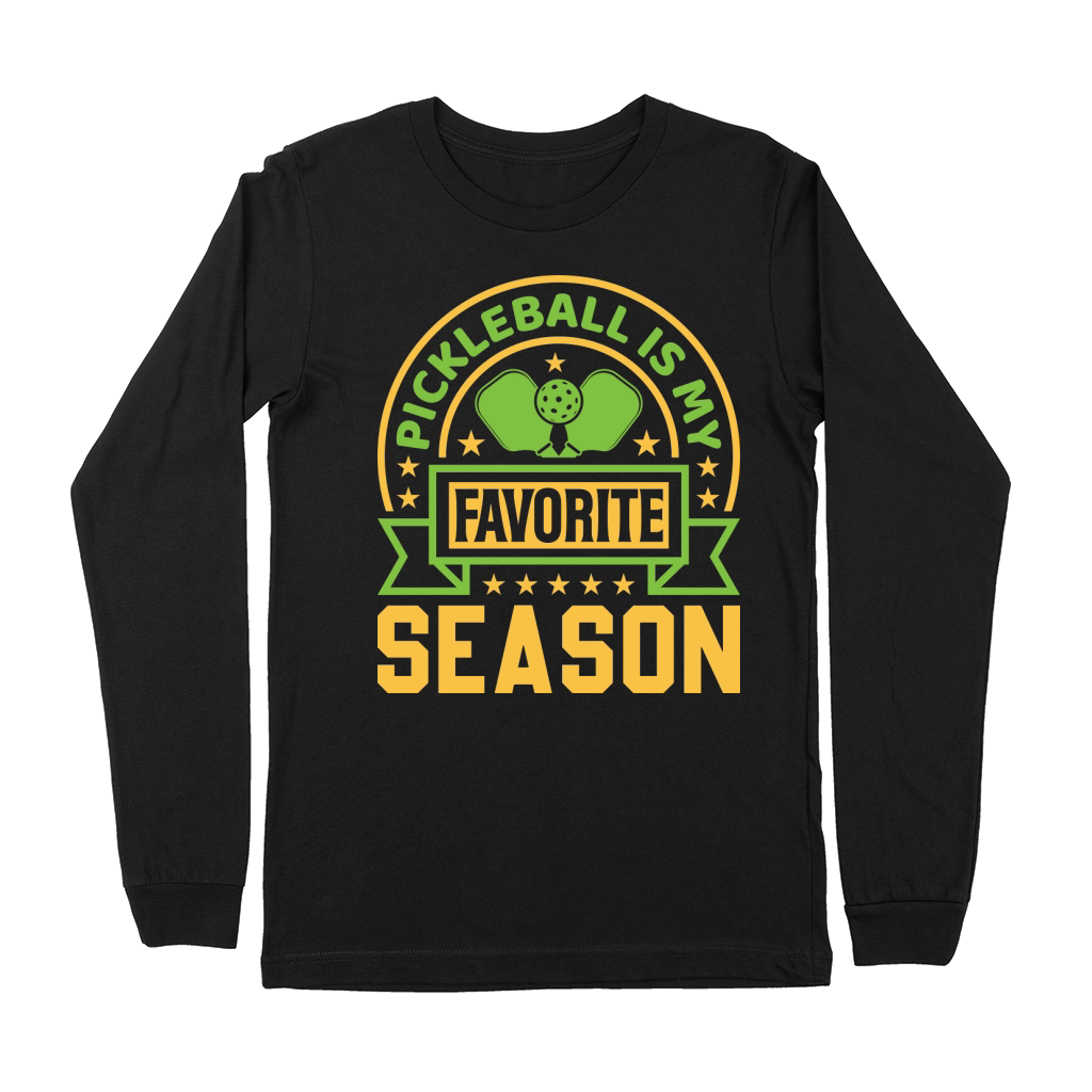 Pickleball Is My Favorite Season 08 Premium Long Sleeve