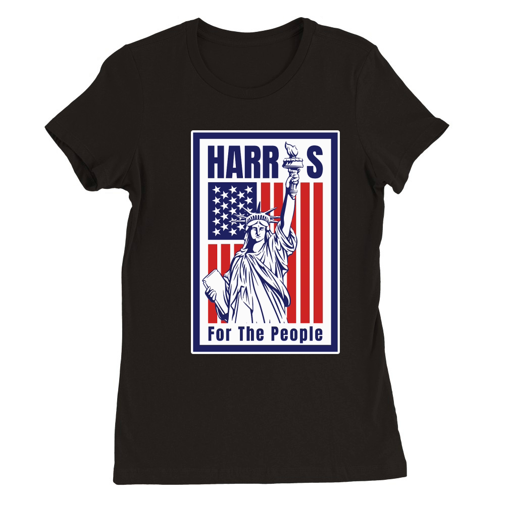 Harris For The People Premium Womens Crewneck T-shirt