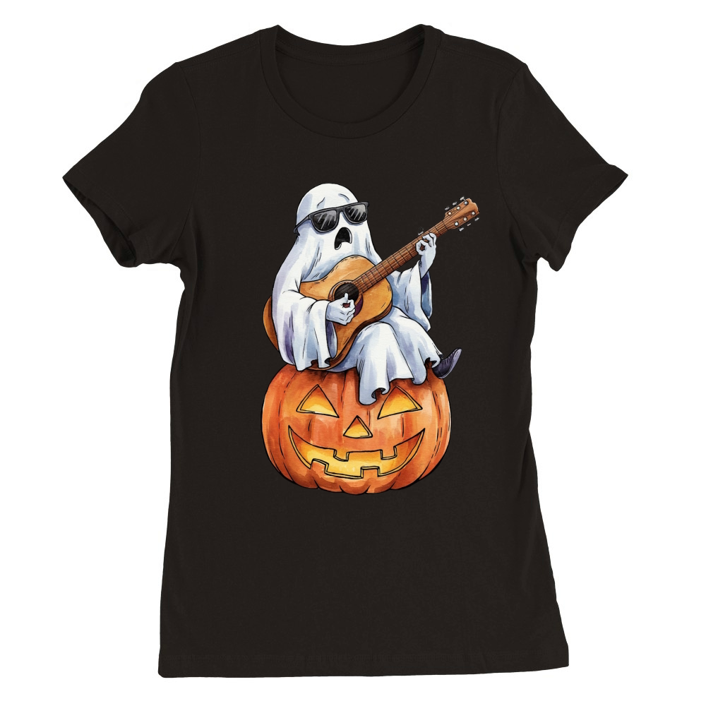 Transparent Halloween Para 07 Premium Womens Crewneck T-shirt