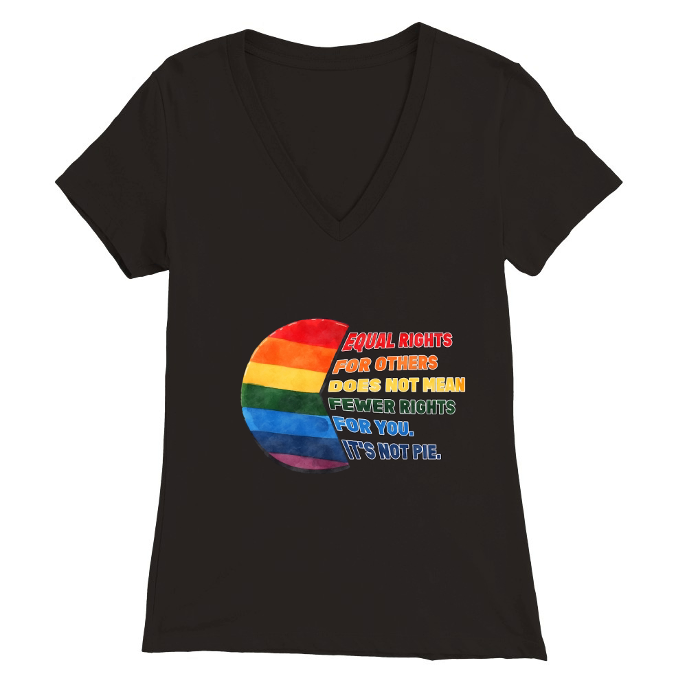 Equal rights for others Premium Womens V-Neck T-shirt
