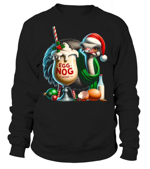 Egg Nog Expert Sweatshirt Unisex