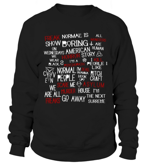 Horror T-shirt - American Horror Story Sweatshirt Unisex