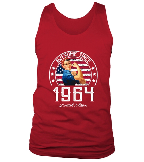 Awesome Since Vintage 1964 Limited Edition Tank Top Unisex