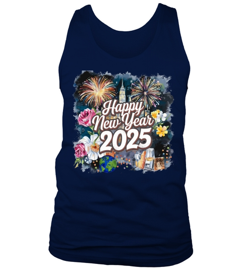 Happy new year 10 Tank Top Unisex