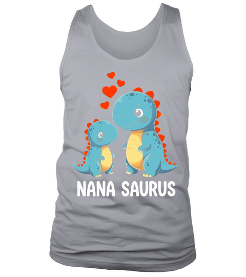 Nana Saurus Dinosaur 02 Tank Top Unisex