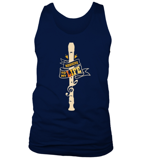 Recorder flute Tank Top Unisex