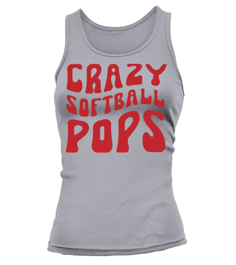 Crazy Softball Pops Tank top Woman