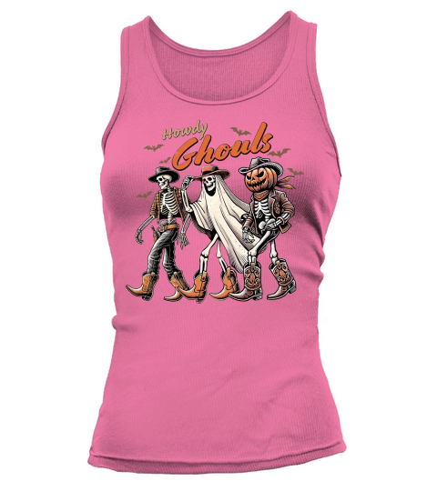Howdy Ghouls Tank top Woman