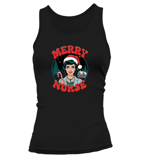 merry Nurse Christmas (1) Tank top Woman