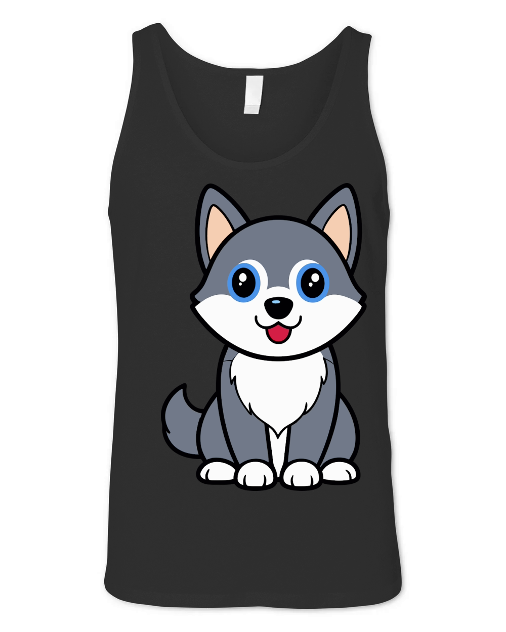 Alaskan Klee Kai 02 Unisex Jersey Tank