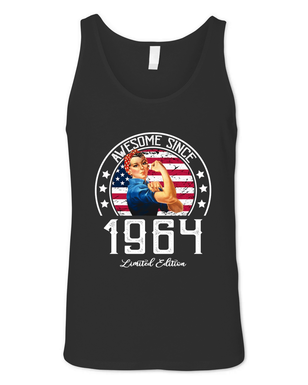 Awesome Since Vintage 1964 Limited Edition Unisex Jersey Tank
