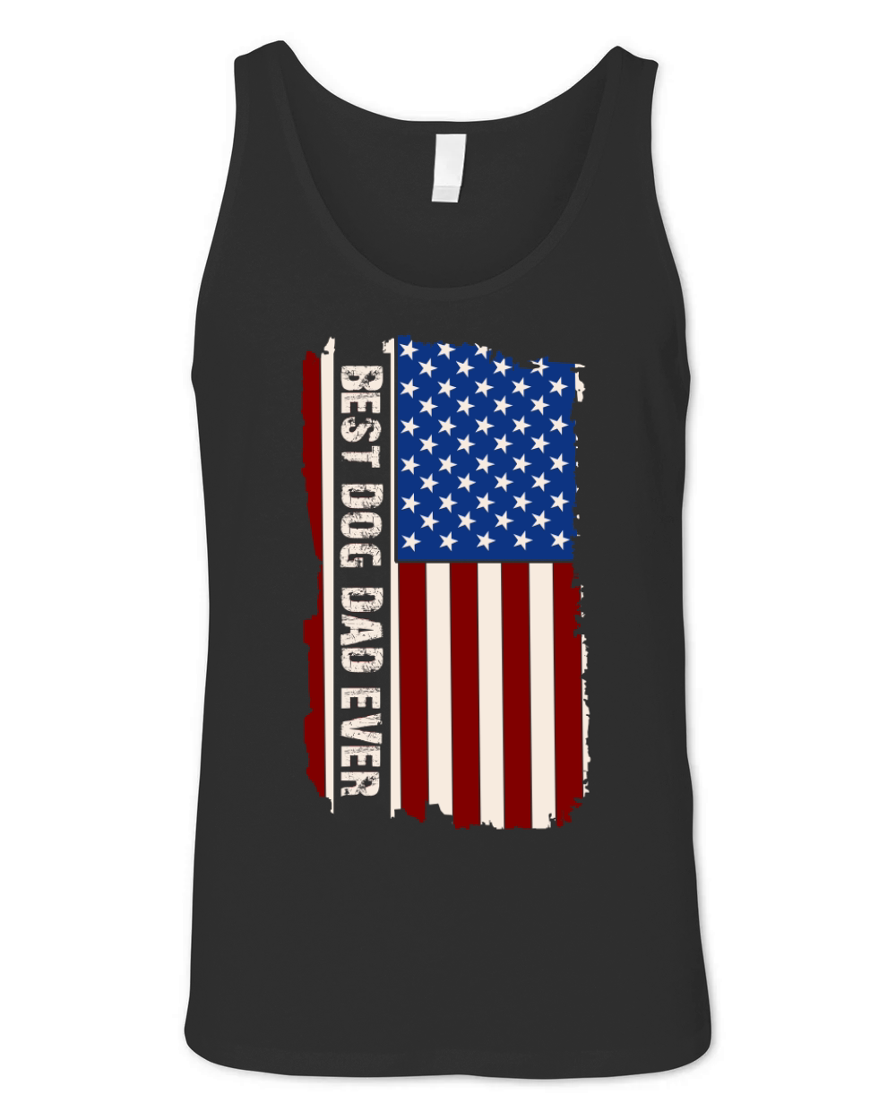 Best dog dad ever Unisex Jersey Tank