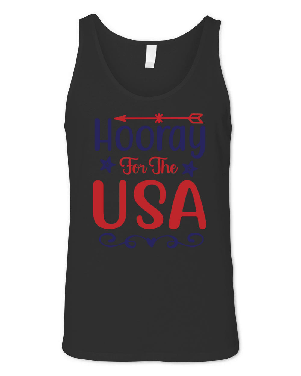 Hooray for the usa Unisex Jersey Tank