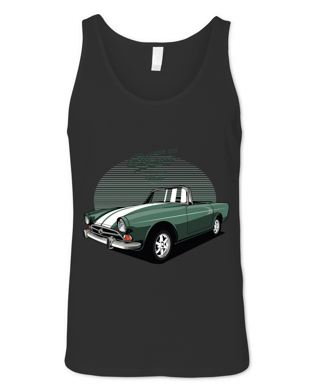 Vintage Car 18 Unisex Jersey Tank