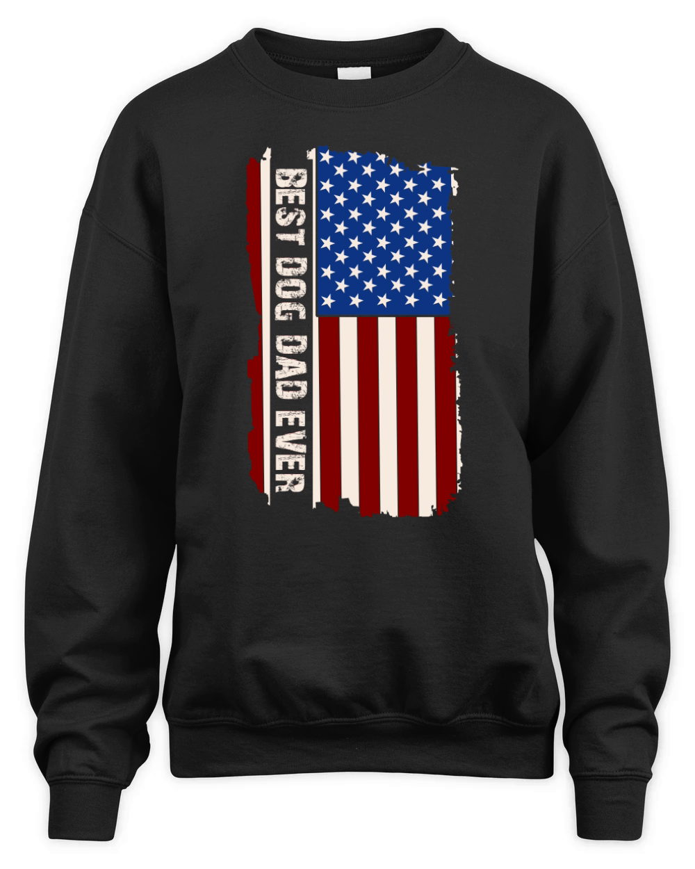 Best dog dad ever Unisex Premium Crewneck Sweatshirt